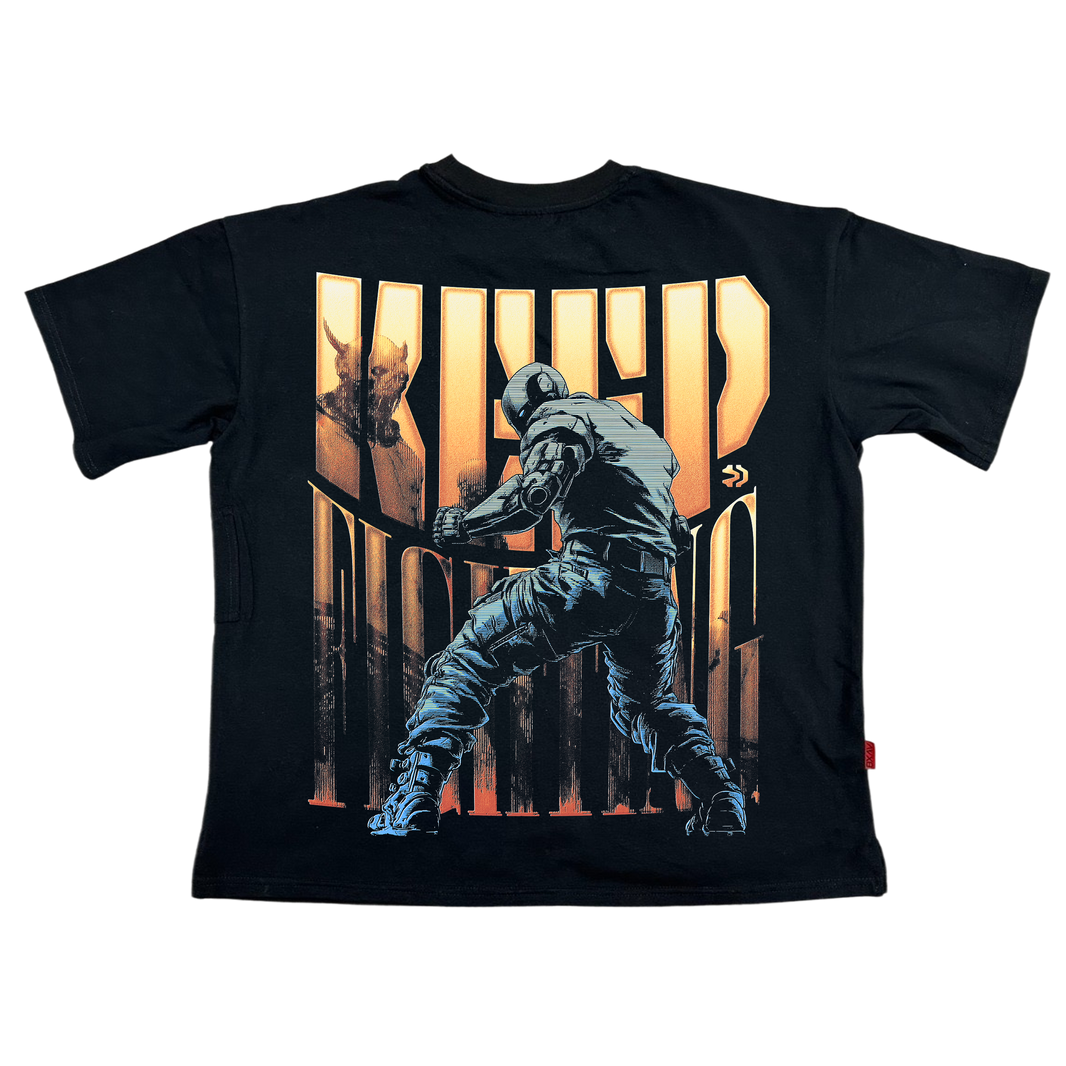 Keep Fighting Pump Cover