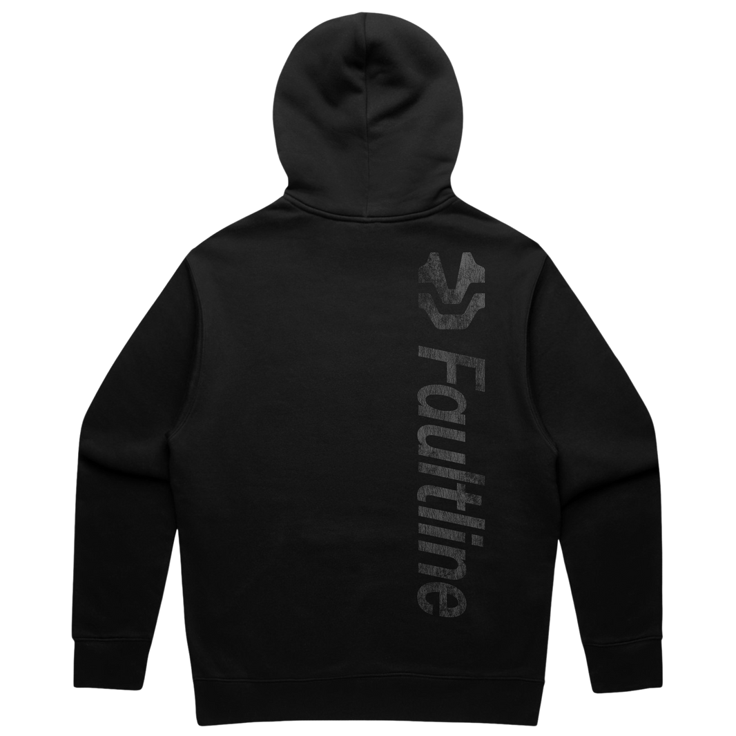 Faultline Black Staple Sweatsuit - Hoodie Only
