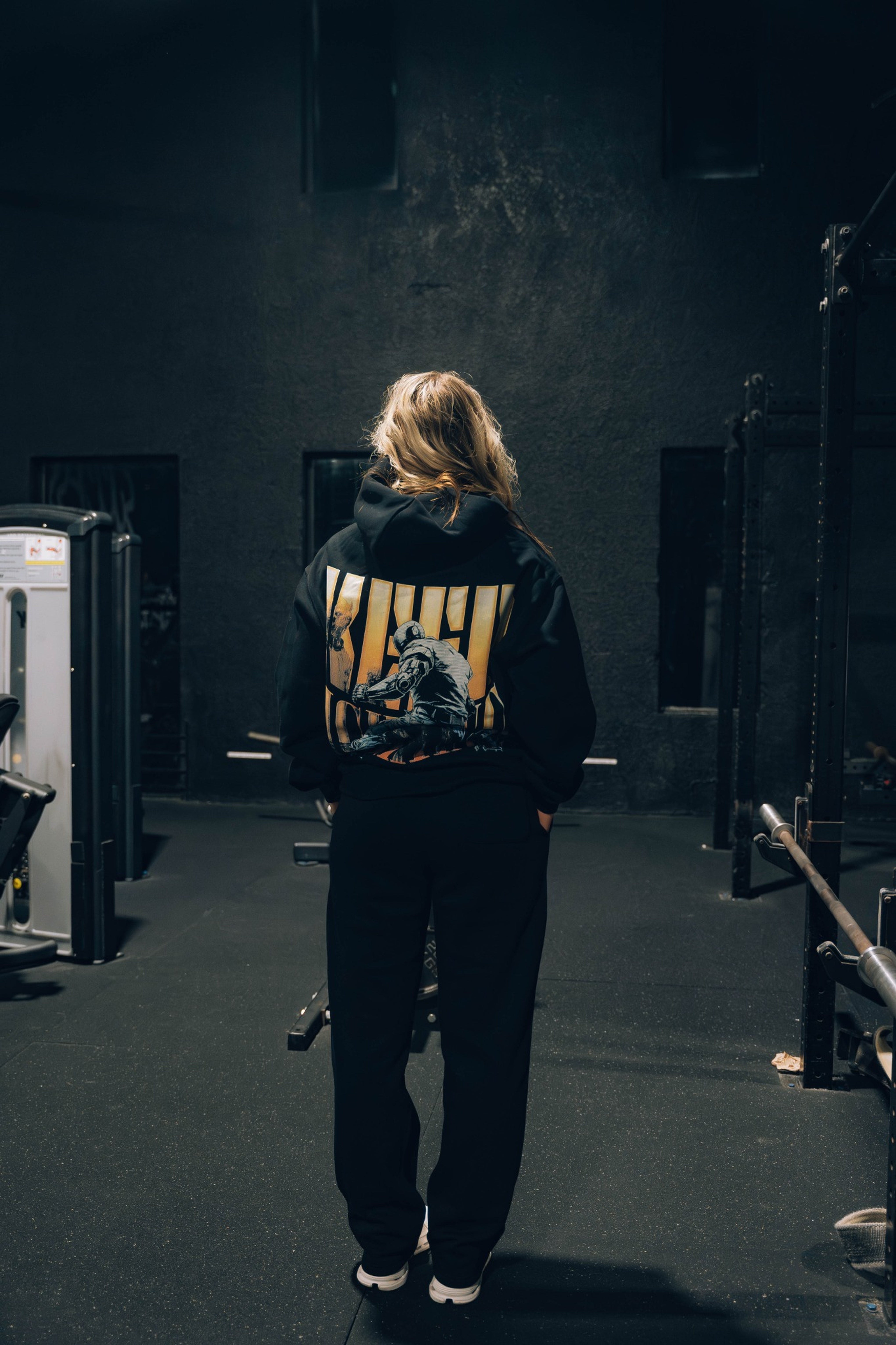 Keep Fighting Black Sweatsuit - Hoodie Only