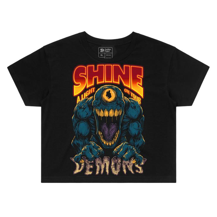 Shine Women's Crop Tee