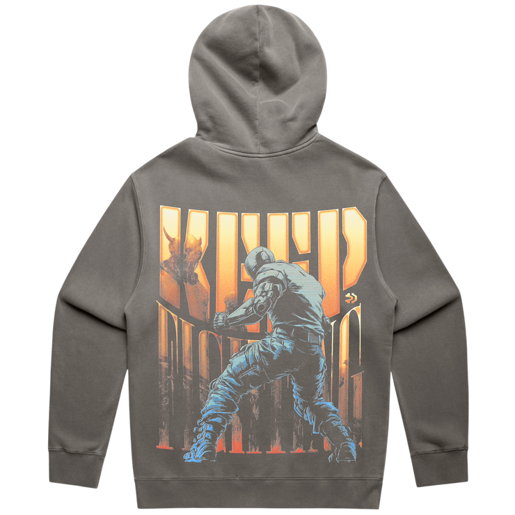 Keep Fighting Gray Sweatsuit - Hoodie Only