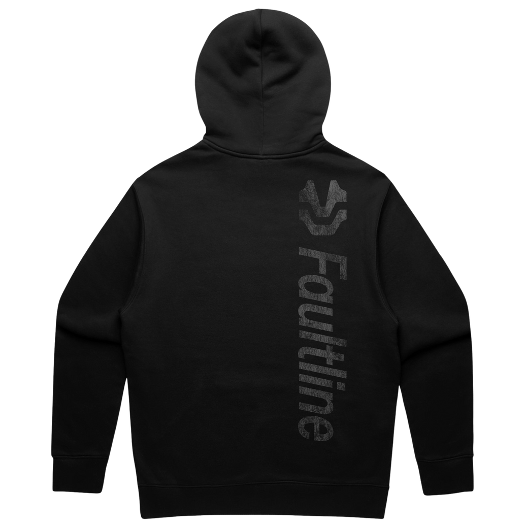 Faultline Black Staple Sweatsuit - Hoodie Only