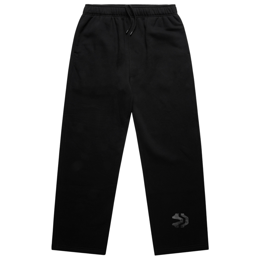 Faultline Black Staple Sweatsuit - Pants Only