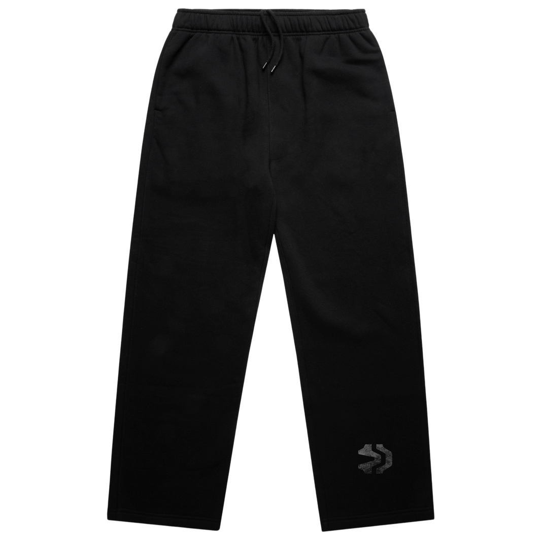 Faultline Black Staple Sweatsuit - Pants Only