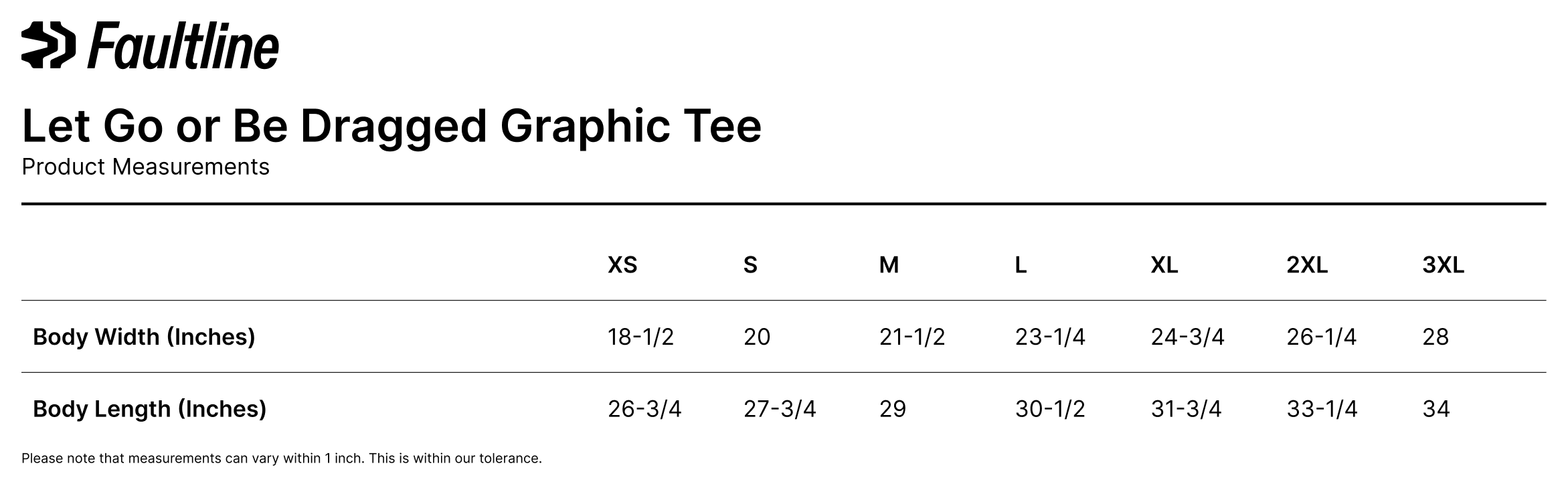 Let Go or Be Dragged Graphic Tee