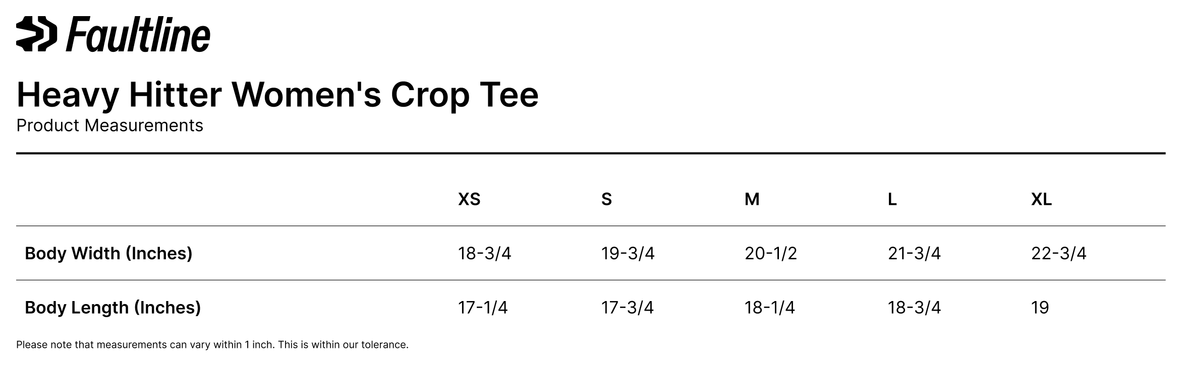 Heavy Hitter Women's Crop Tee