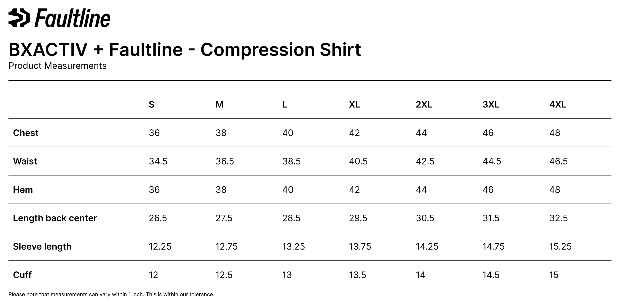 Faultline Hero Compression Shirts